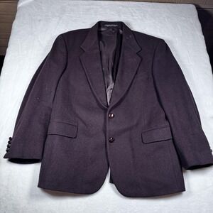 Tailors‎ Row By Jeansgate Blazer Mens 42 Brown 100% Camel Hair Sport Coat Jacket